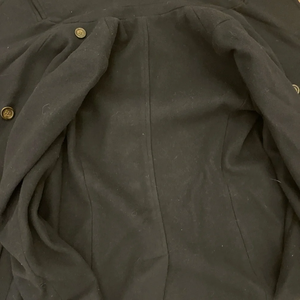 Old Navy Women's Navy Blue Pea Coat